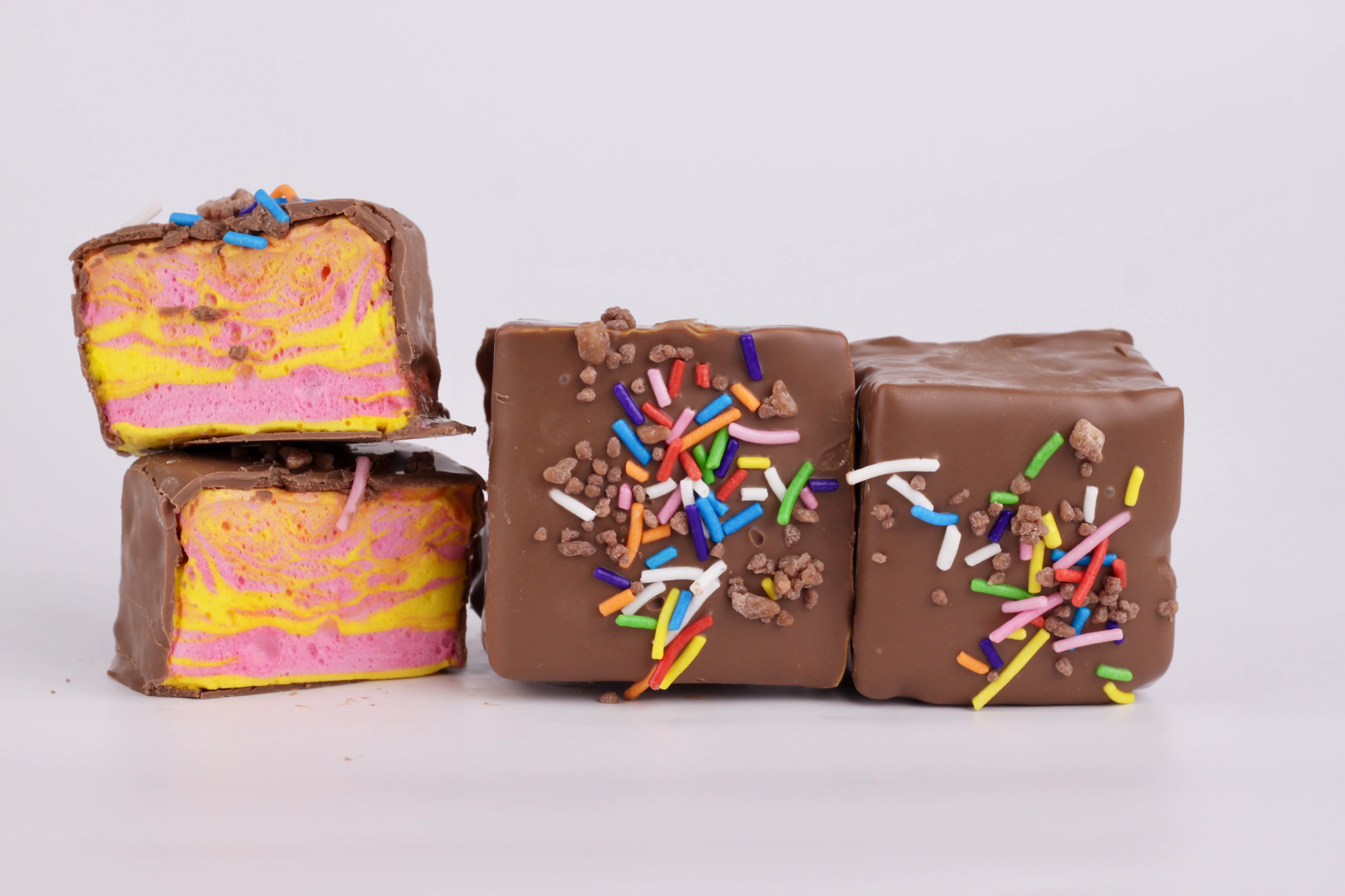 Choc Banana Chocolate Coated Marshmallows - Image 3