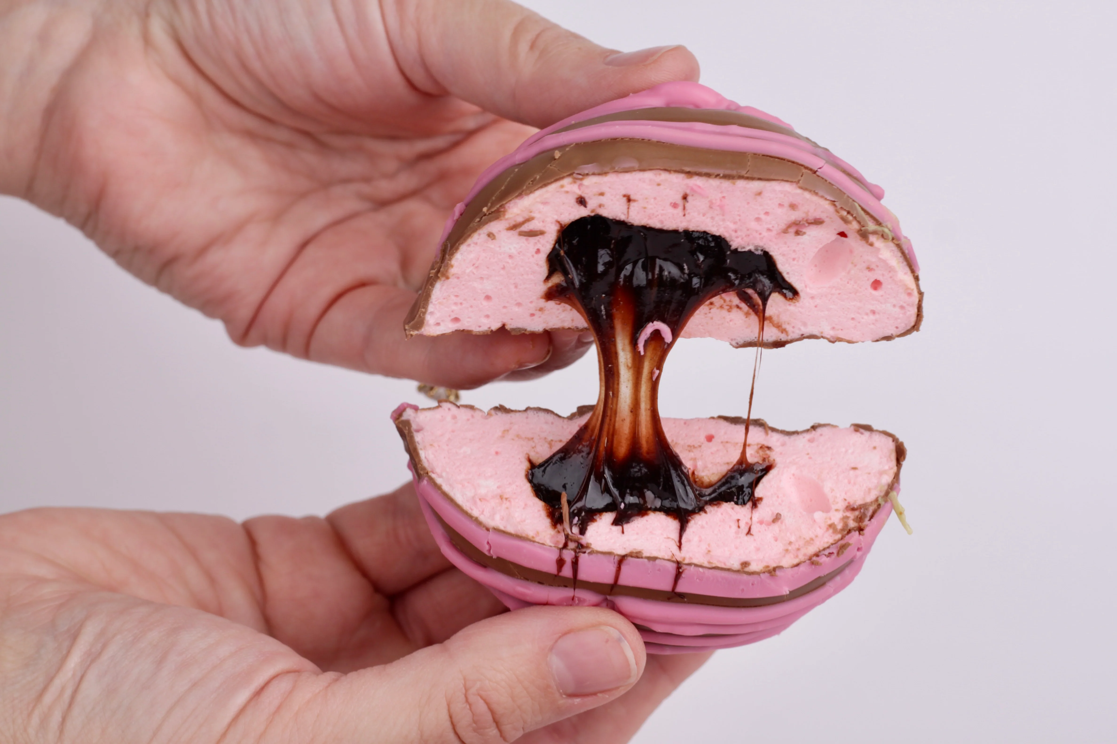 Strawberry Fudge Marshmallow Domes - Image 3