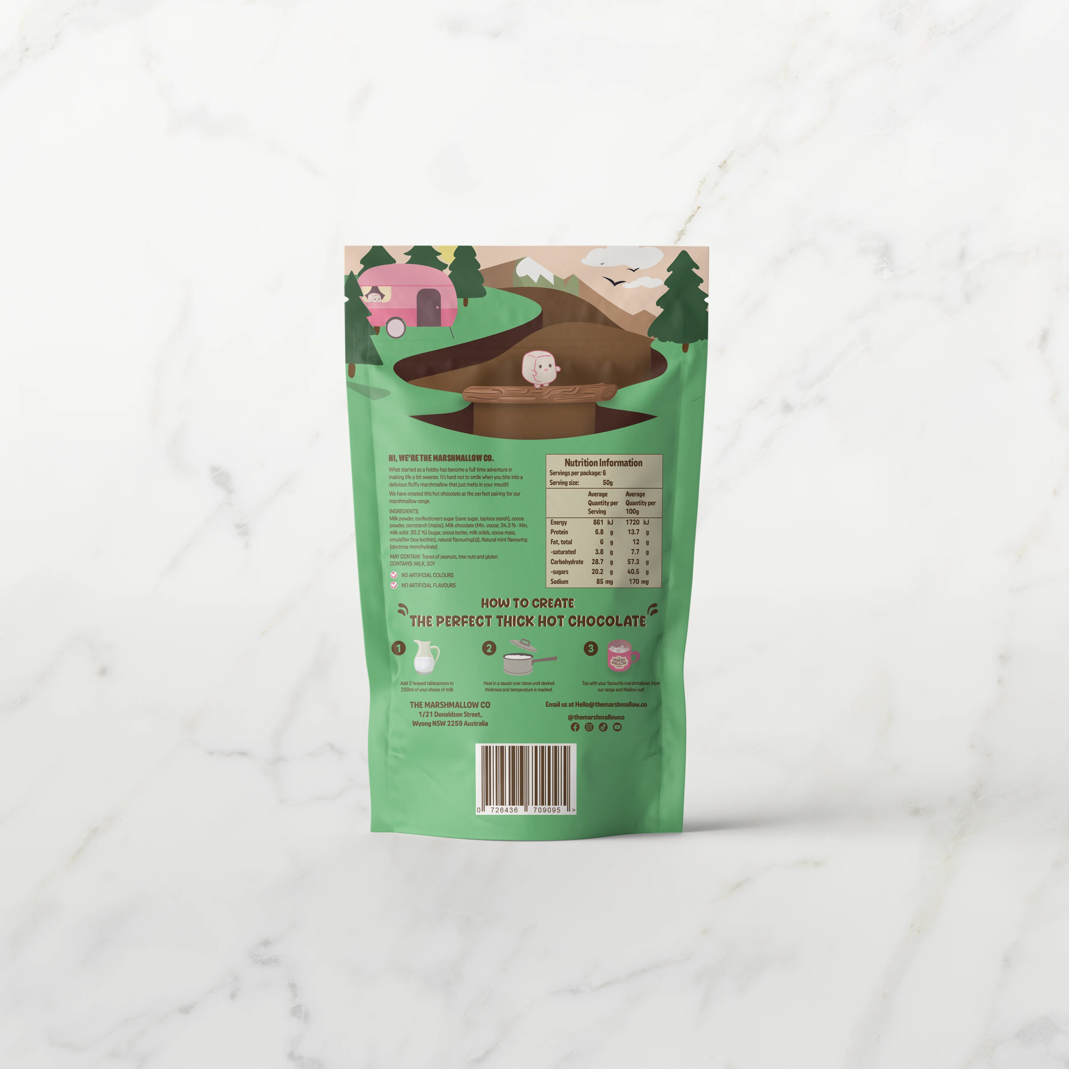 Mountain Mint Thick Hot Chocolate - Image 5